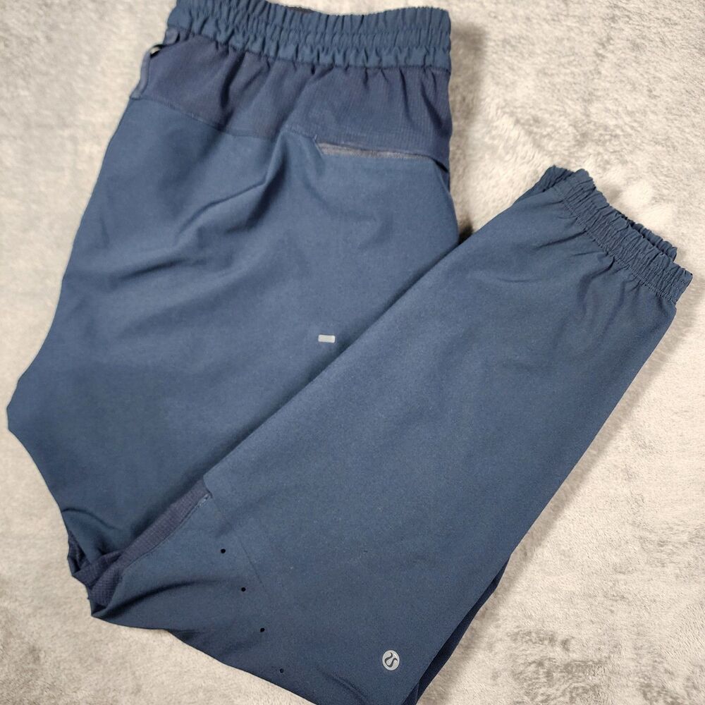 Lululemon Large Short Blue License to Train Tapered Swift Joggers Stretch Pants
